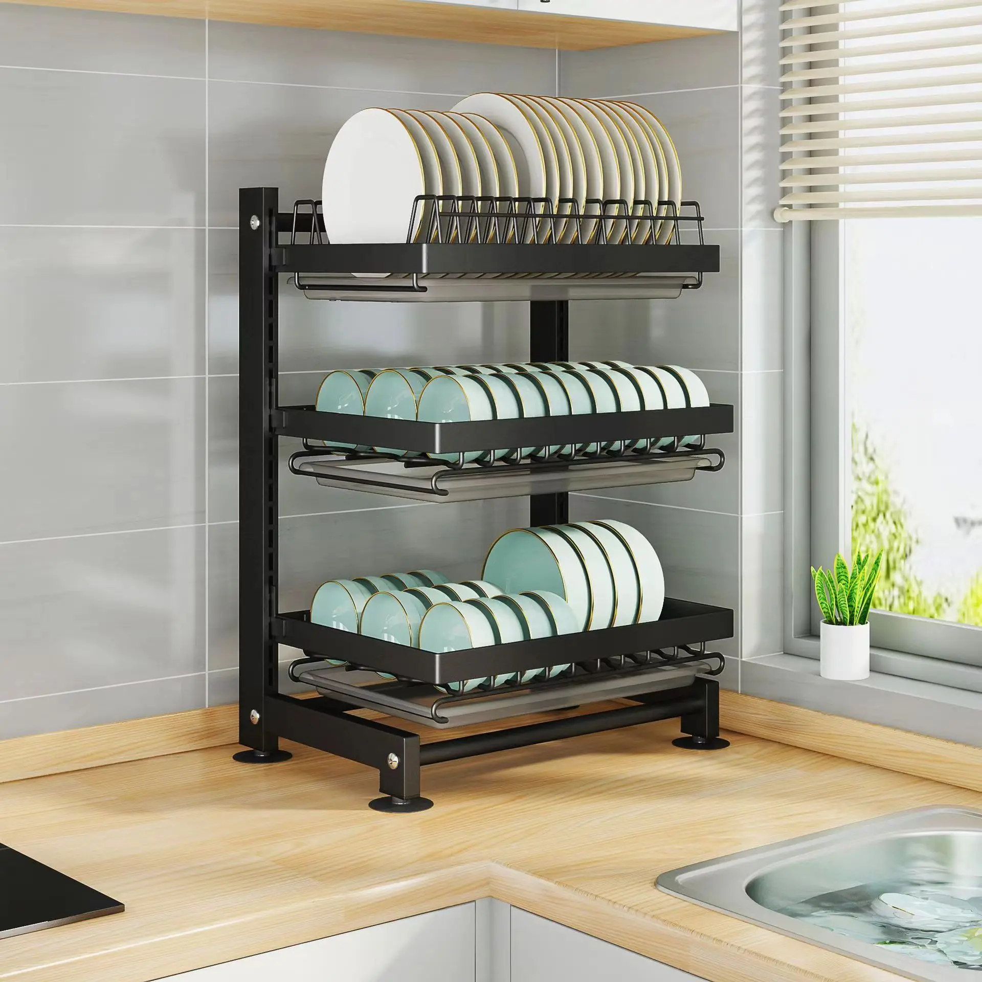 3 Tier Dish Rack