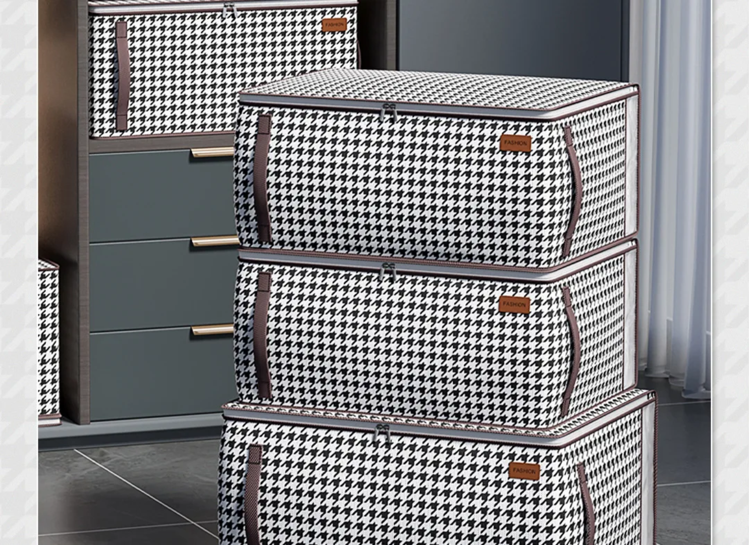 Quilt / Duvet Closet Organizer