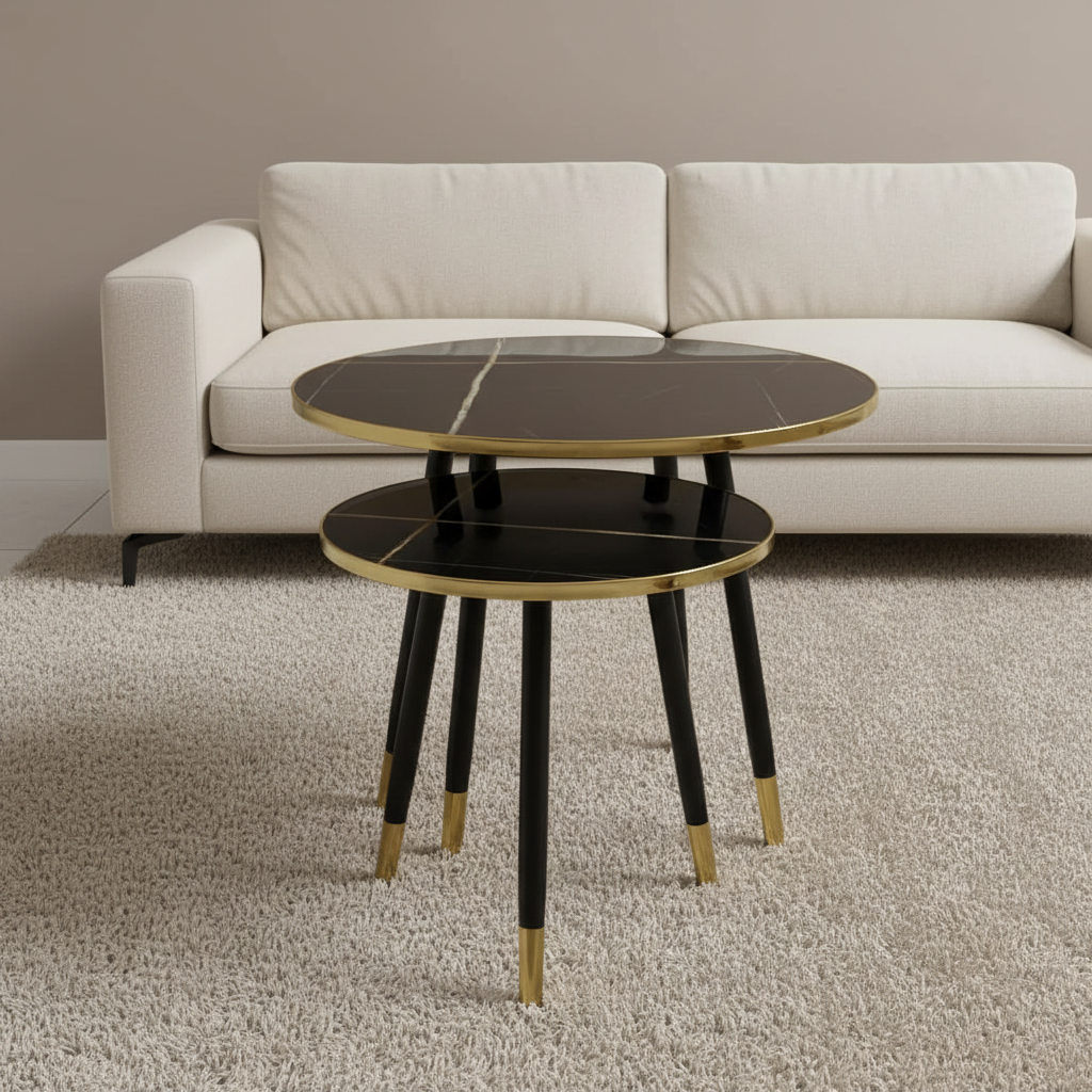 2 in 1 Coffee Table Set