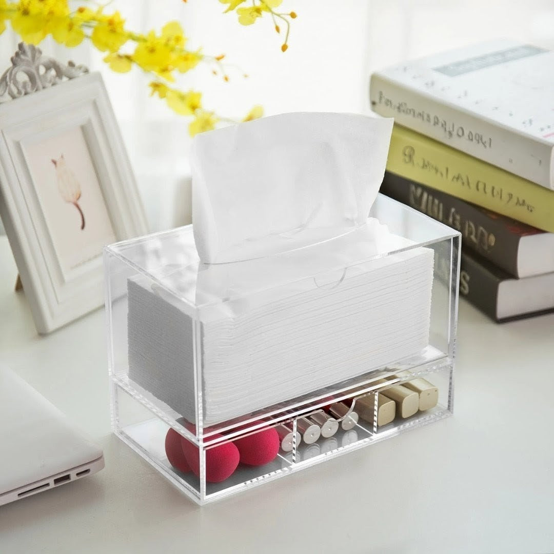 Acrylic Cosmetic/Serviette Organizer