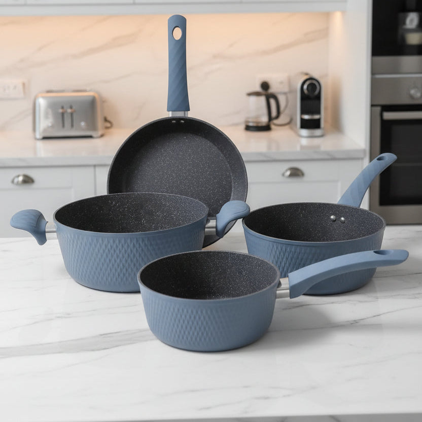 7 Piece Granite Non-Stick Cookware Set