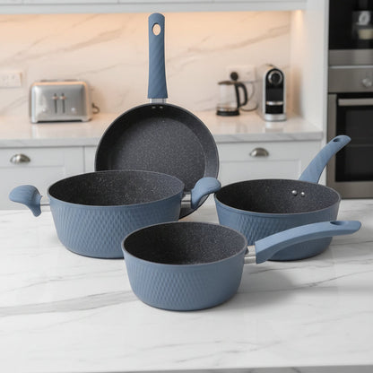 7 Piece Granite Non-Stick Cookware Set