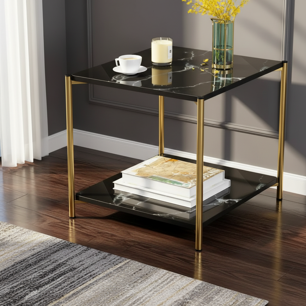 2 Tier Side Table