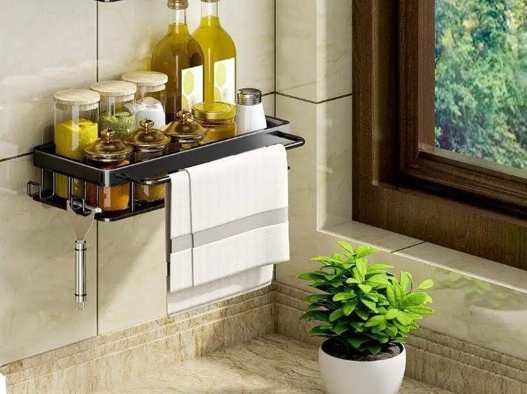 Metallic Bathroom/Sink Caddy