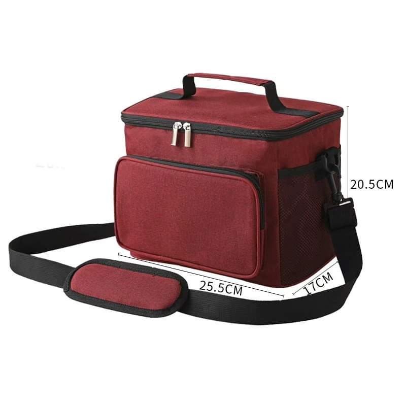 Large capacity cooler lunch bag