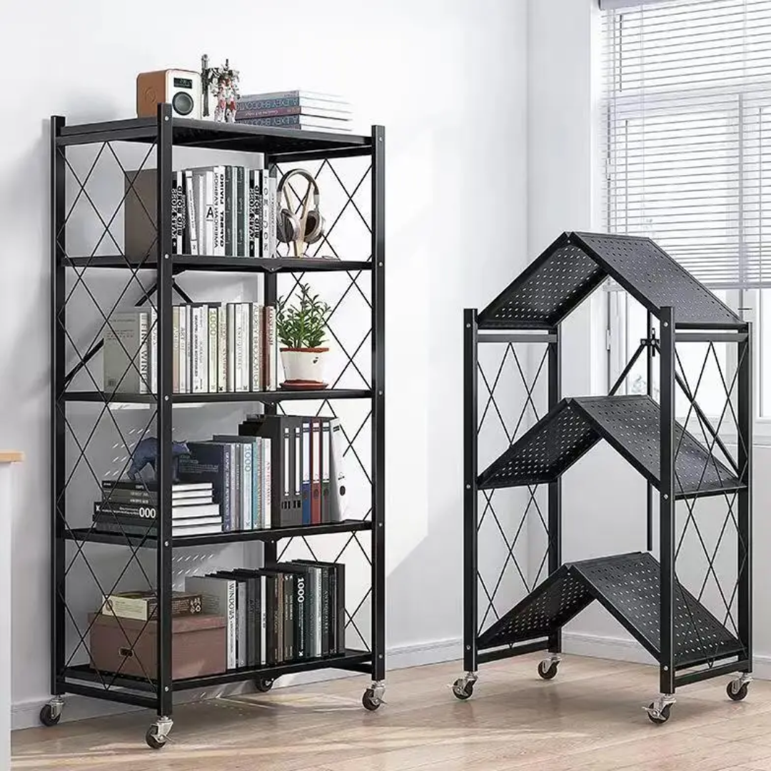 5-Layer Foldable Kitchen Rack