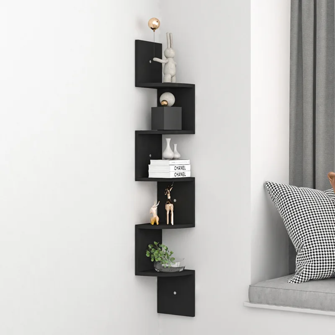 Wall-Mounted 3-Tier Shelf