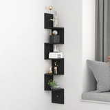 Wall-Mounted 3-Tier Shelf