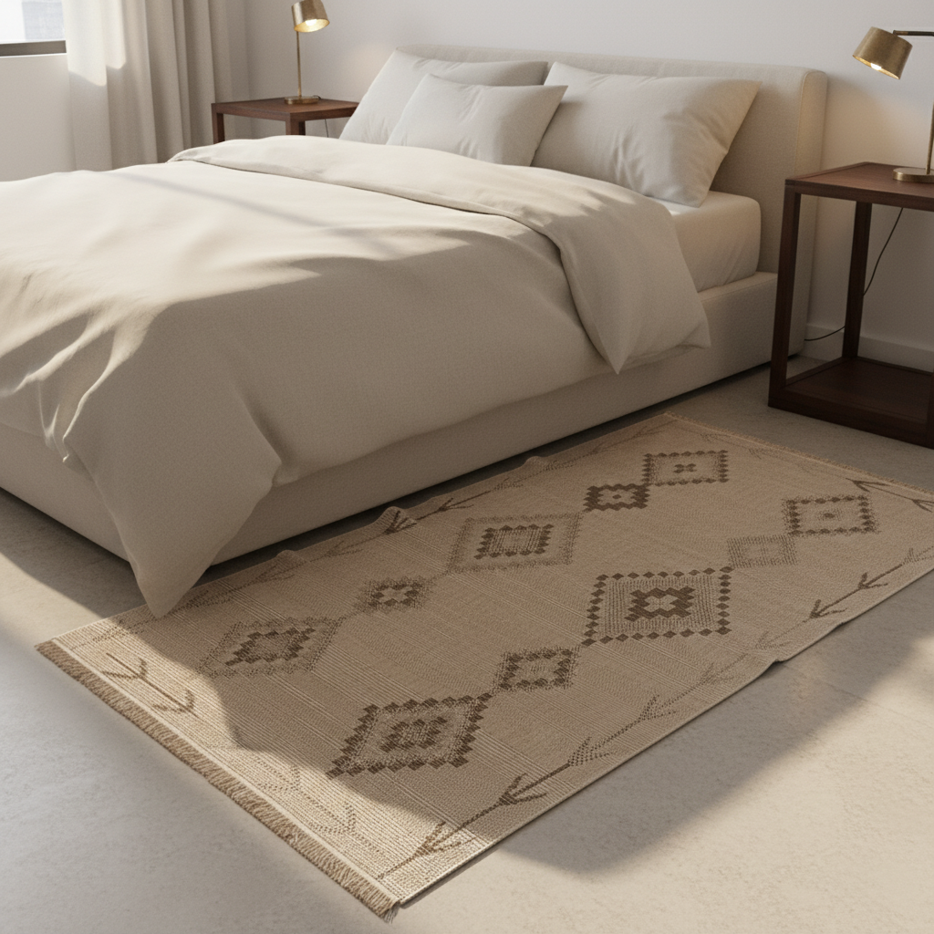 Vedantu Diamond Shape Pattern Carpet Rug