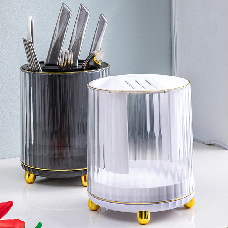 Multi Functional Rotary Knife Storage Rack