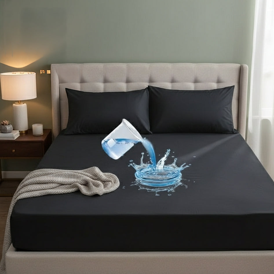 Waterproof Mackintosh mattress protector for bed protection