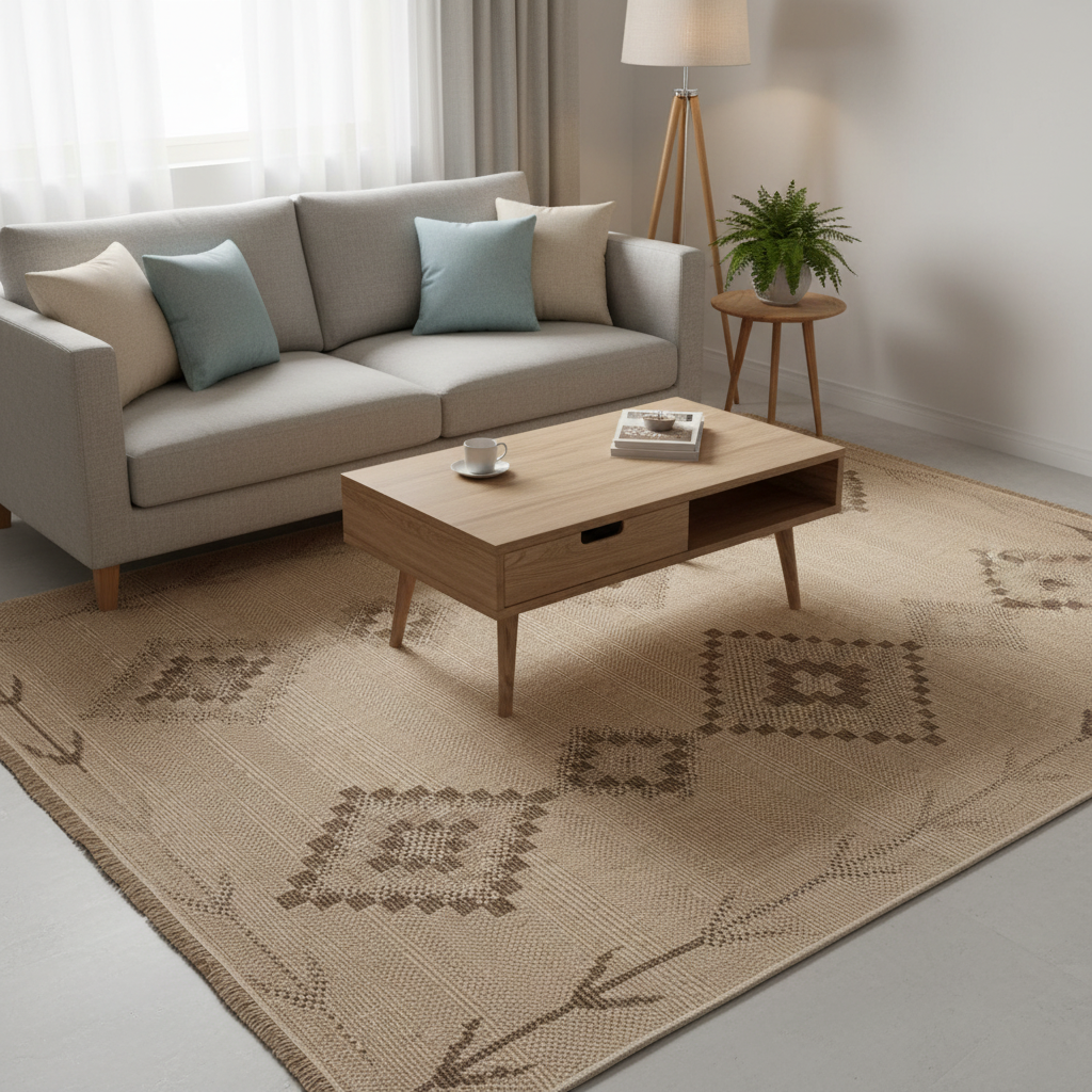 Vedantu Diamond Shape Pattern Carpet Rug