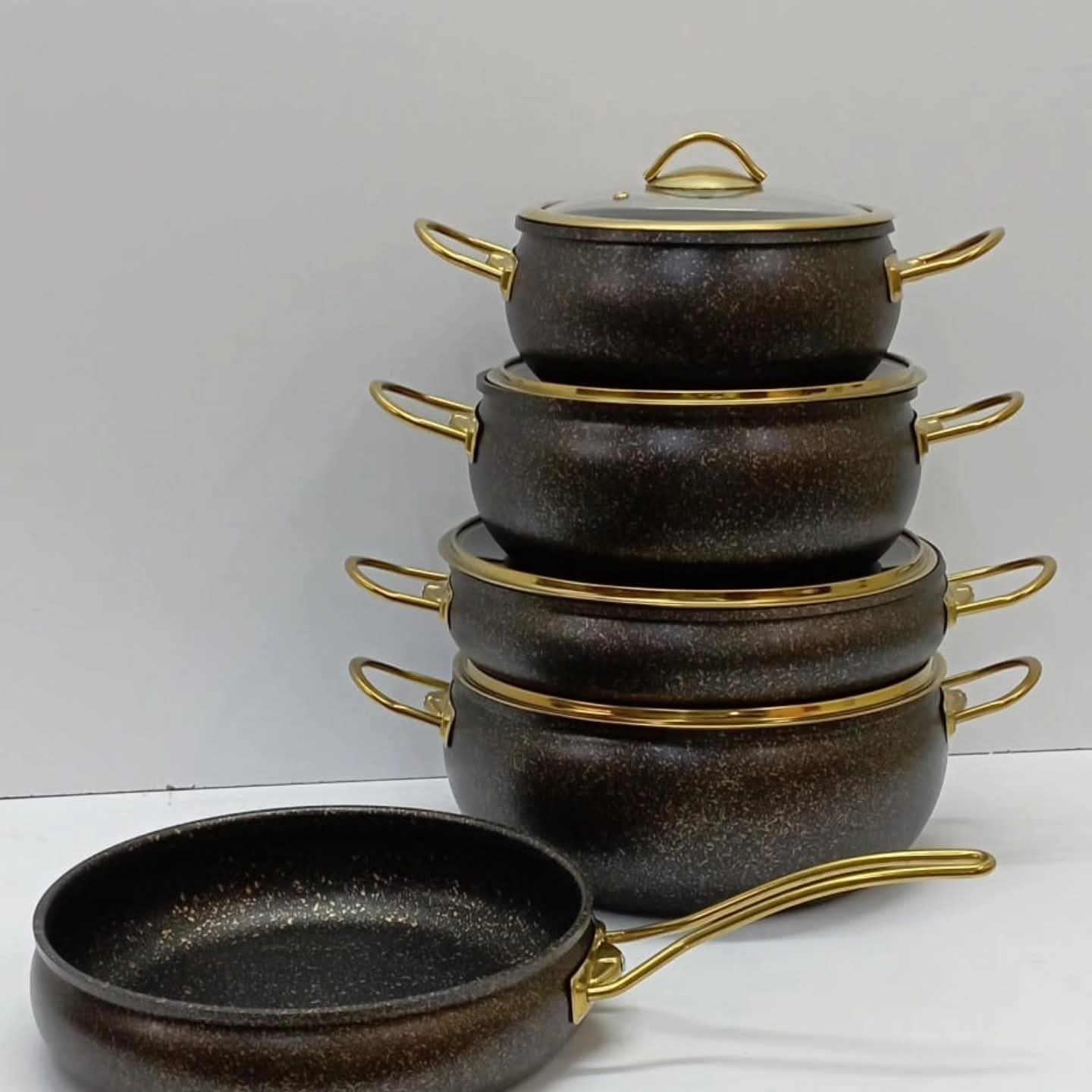 10 pcs Amberay Granite Cook Ware Set