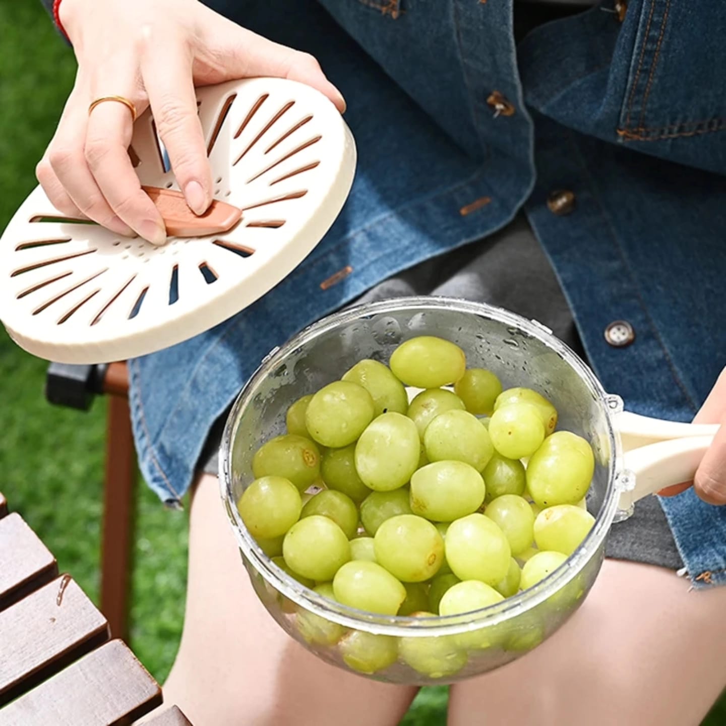 Multi-functional Food Storage & Drainer Container