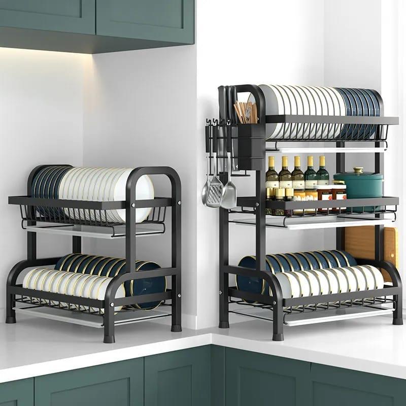 Stainless Steel 2in1 and 3in1 Dish Rack