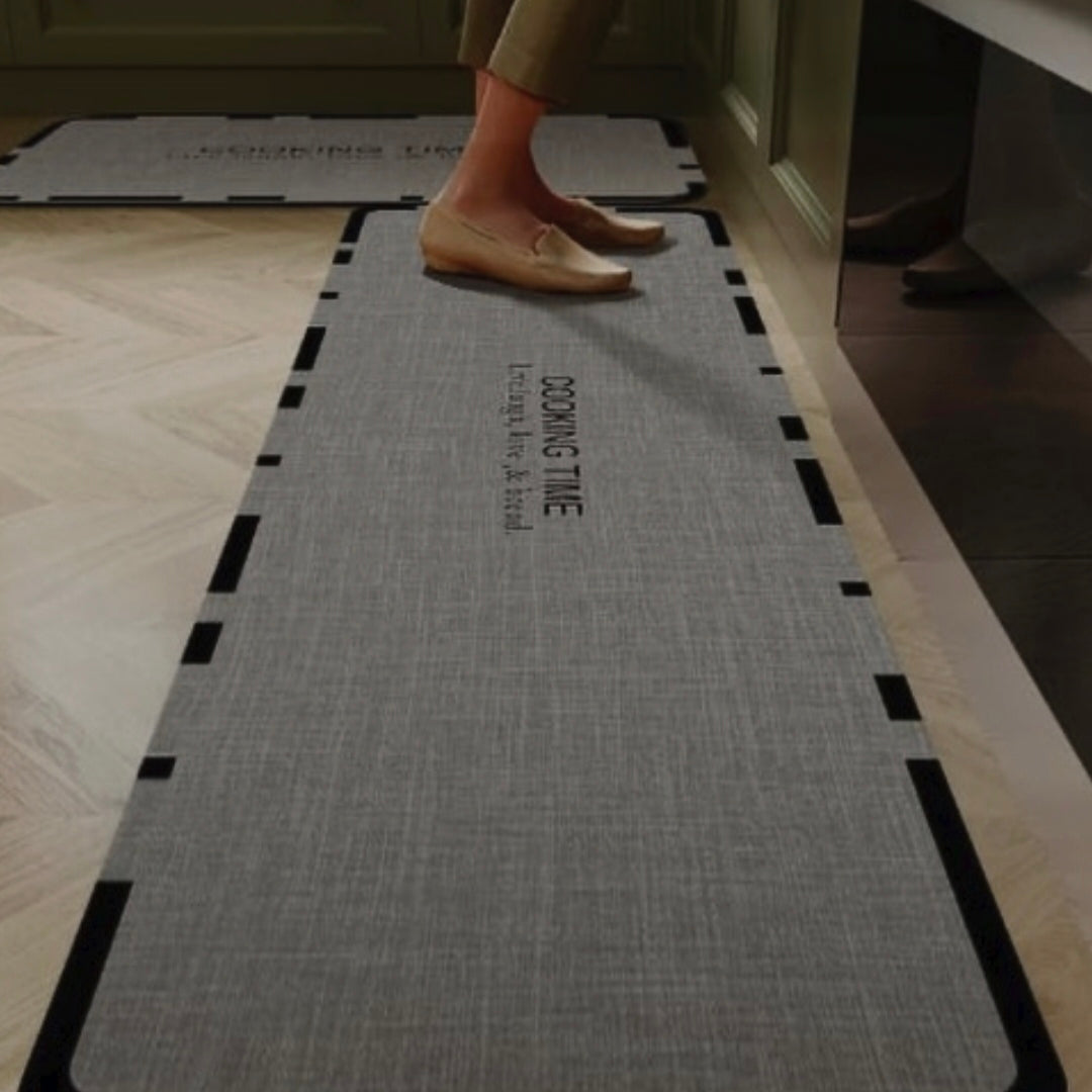 2 Piece Anti-Slip Kitchen Mat Set