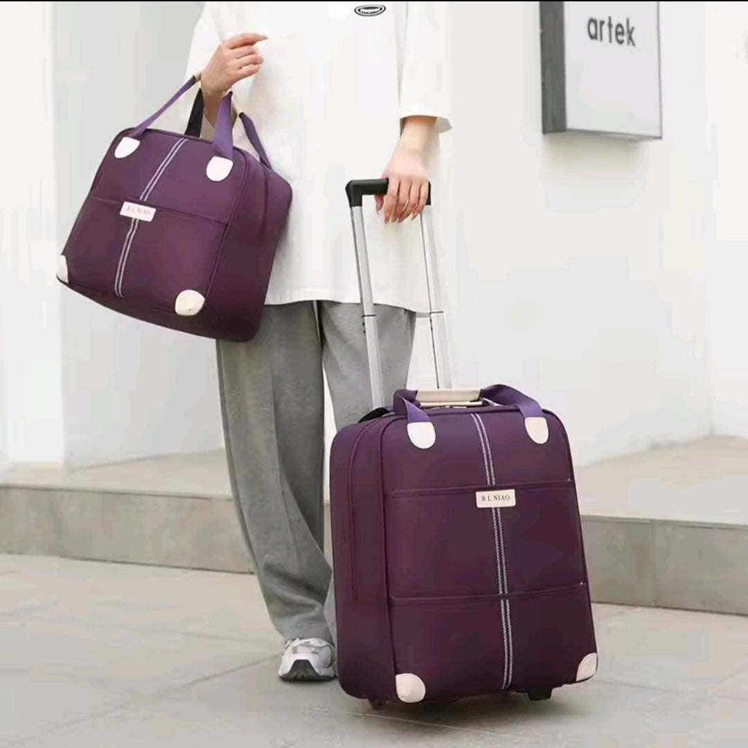 2 In 1 Trolley Travel Bags