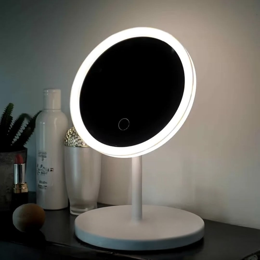 Rechargeable Led Makeup Mirror With Touch Control
