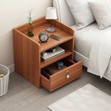 Bedside Storage With Locker