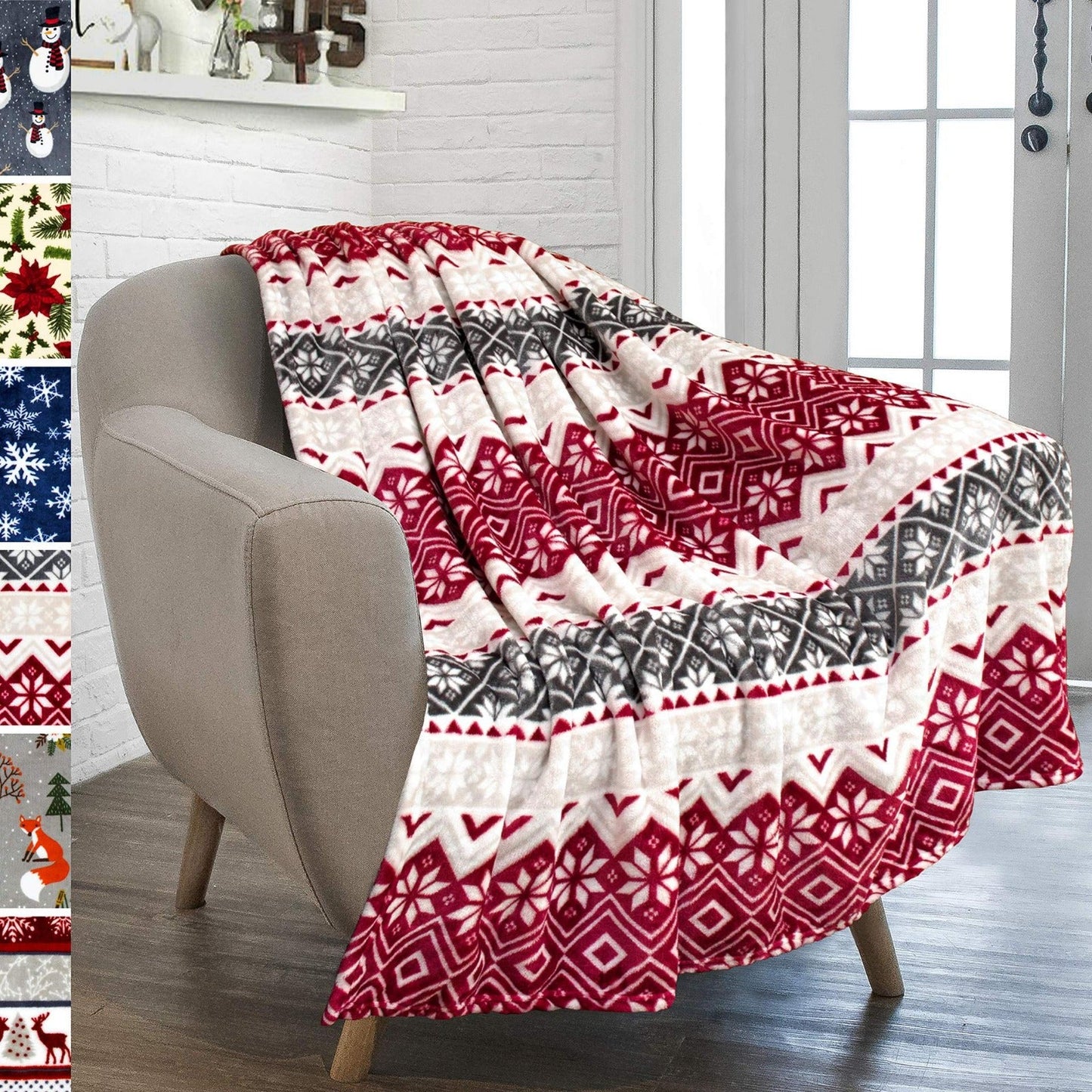 Flannel Throw Blanket – 130×150cm