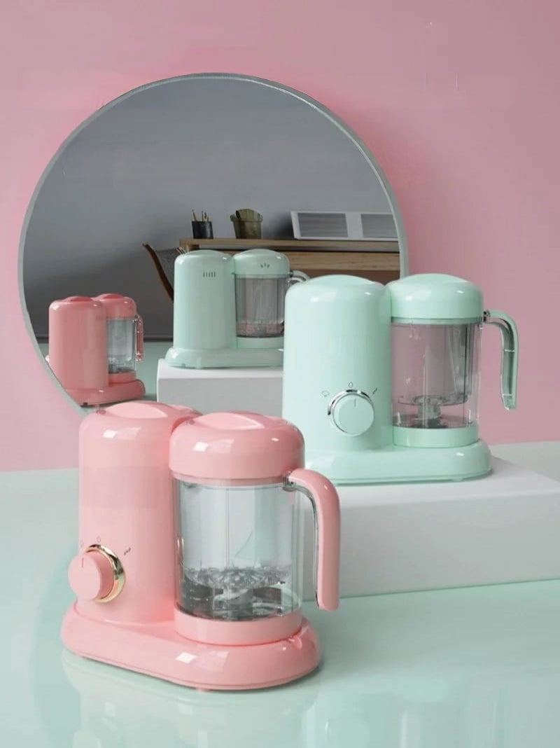 4 in 1 Baby food processor for steaming, blending, defrosting, and reheating baby food