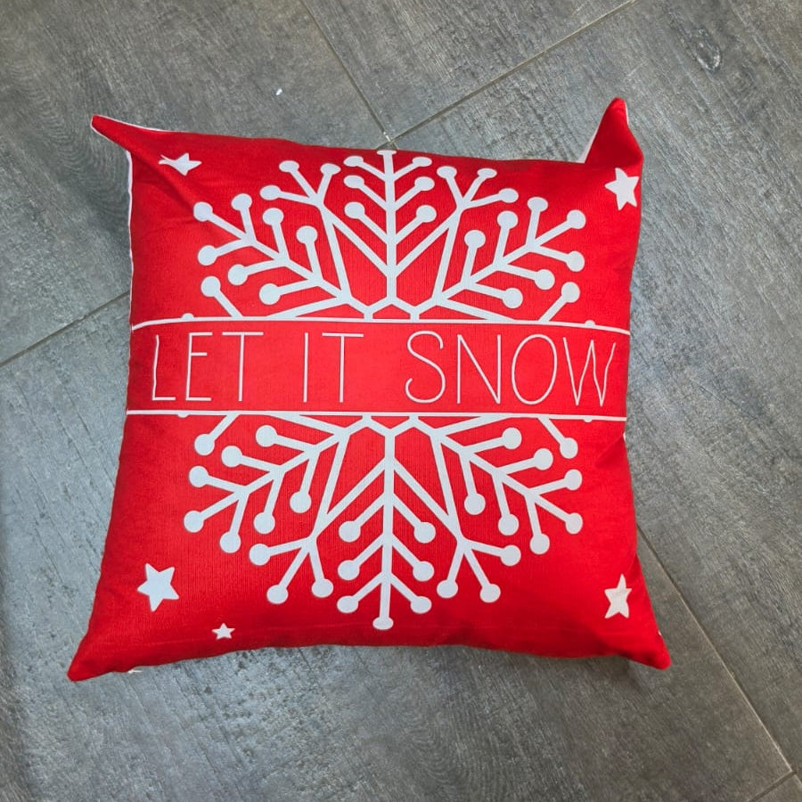 2pcs 45×45cm Christmas Themed Cushion Covers