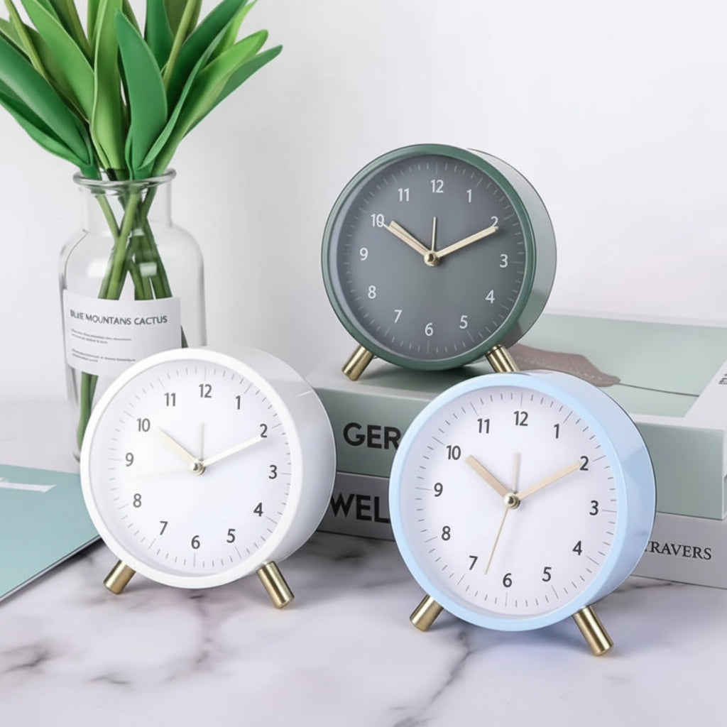 Dawood Lifestyle & Gadgets kes alarm clock with clear time display and reliable alarm function compact bedside clock suitable for bedrooms offices study desks dorm rooms and everyday time management