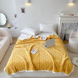 Fur Winter Throw Blanket