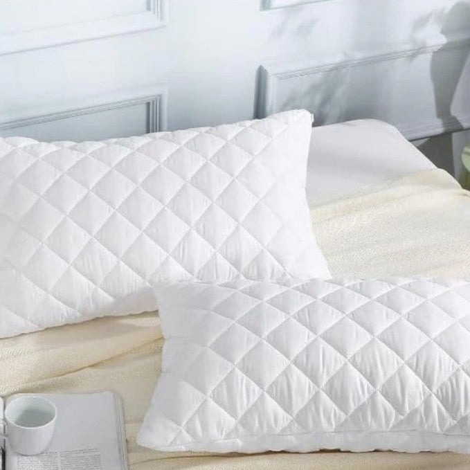 Waterproof Pillow Protector Pair 50 × 80 cm