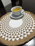 6pcs Set Wooven Table Mats