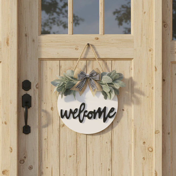 Welcome Decorative Wall Hanging 30cm