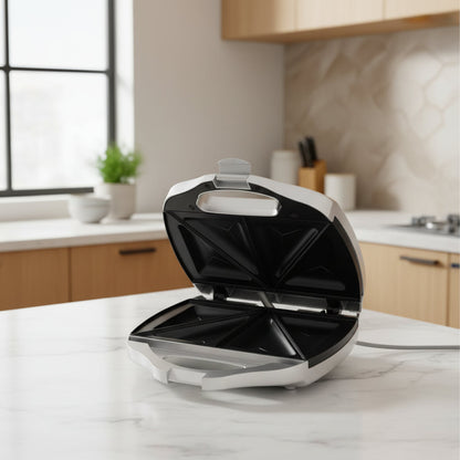Ramtons 2 Slice Sandwich Toaster Silver RM/114