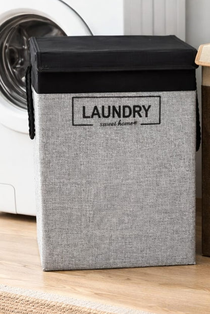 Foldable Laundry Basket With Lid