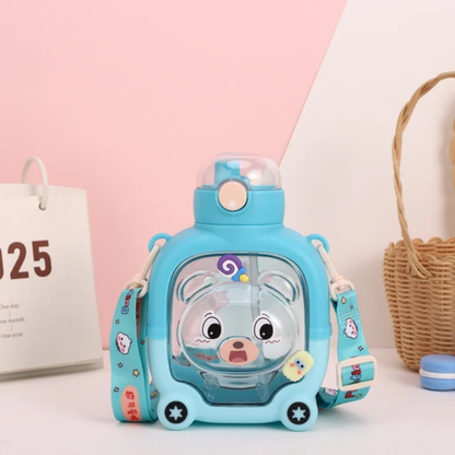 Teddy Bear Design Water Bottle