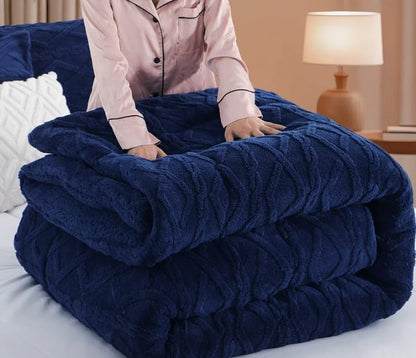 Single Warm Woolen Blanket – 5×6 ft