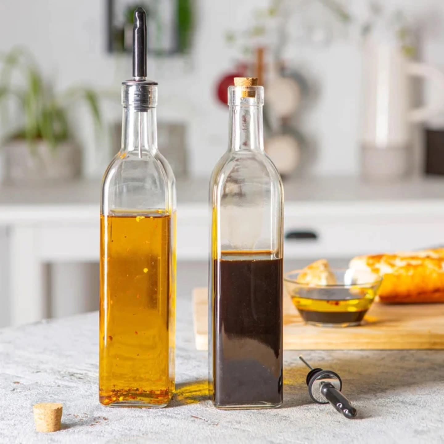 2 in 1 Oil Dispenser Bottle Set