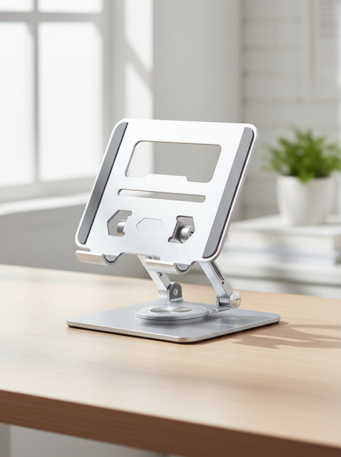 Aluminium 360° Rotary Folding Tablet Stand