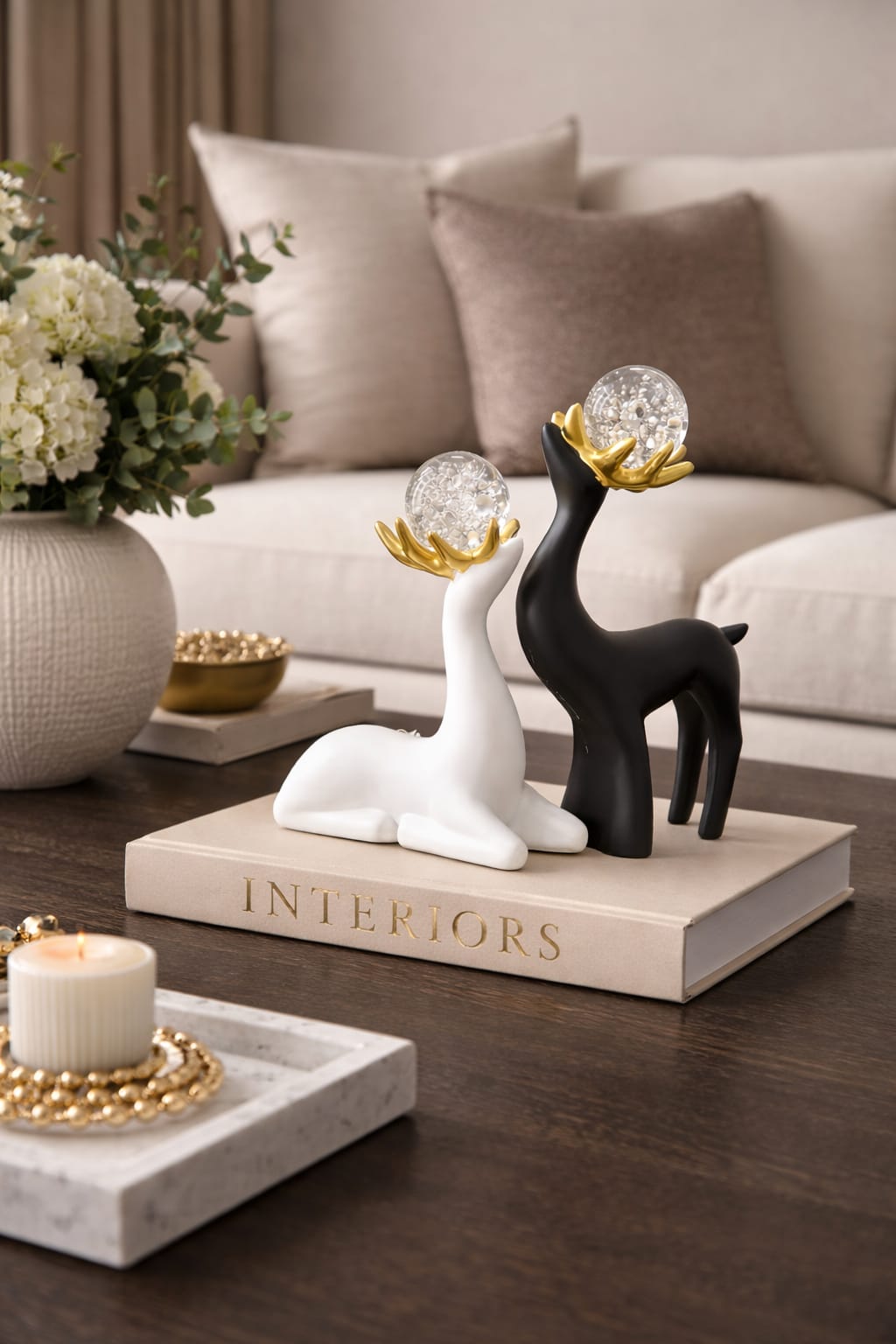 Sika Deer Living Room Desktop Ornament
