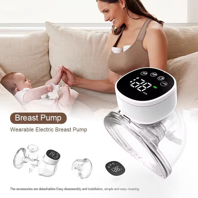Rechargeable wearable pump