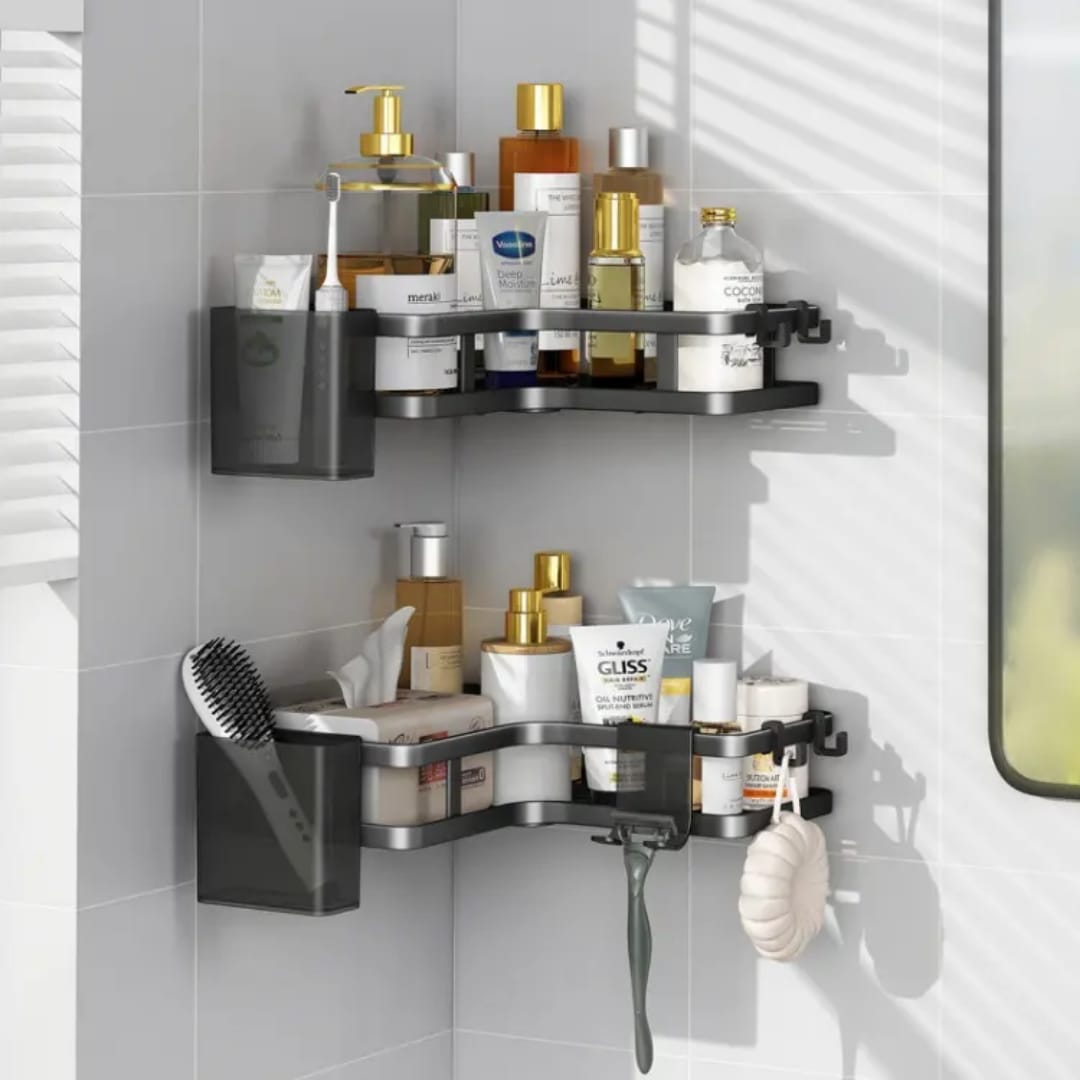 3Pcs Corner Shelf Bathroom Organizer
