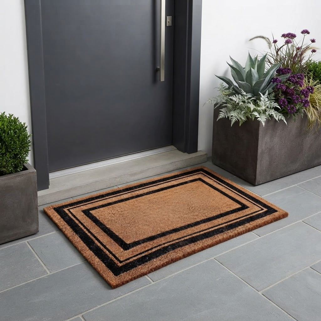 45 × 75cm Coconut Coir Reed Door Mat