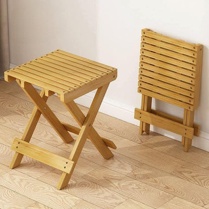 Bamboo Foldable Stool