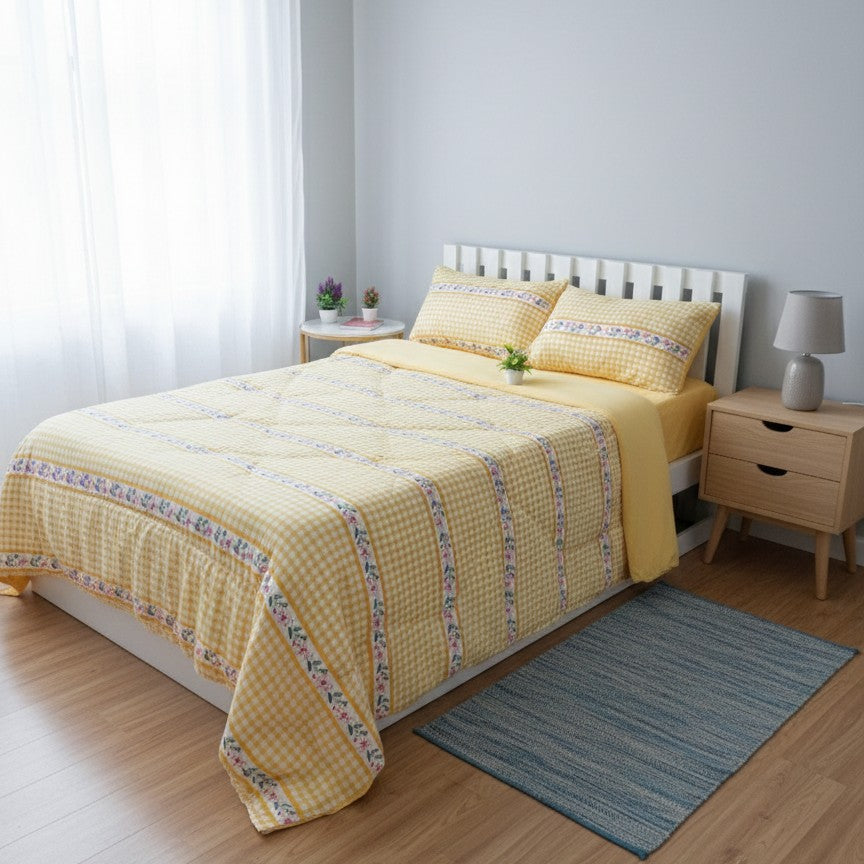Double-Sided Cotton Duvet Set