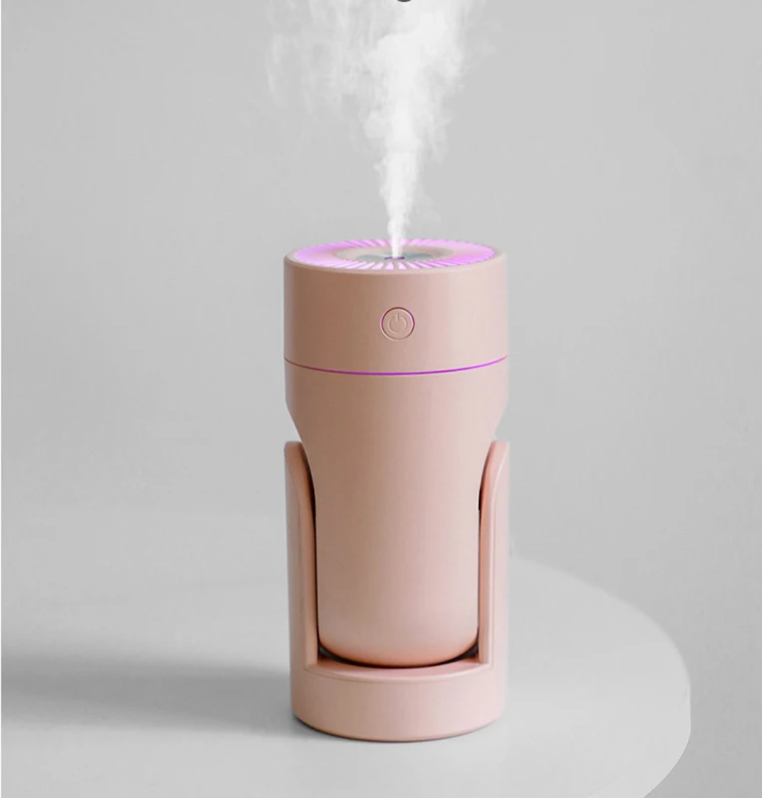 7 Light Adjustable Angle Shaking Head Humidifier 220 ml