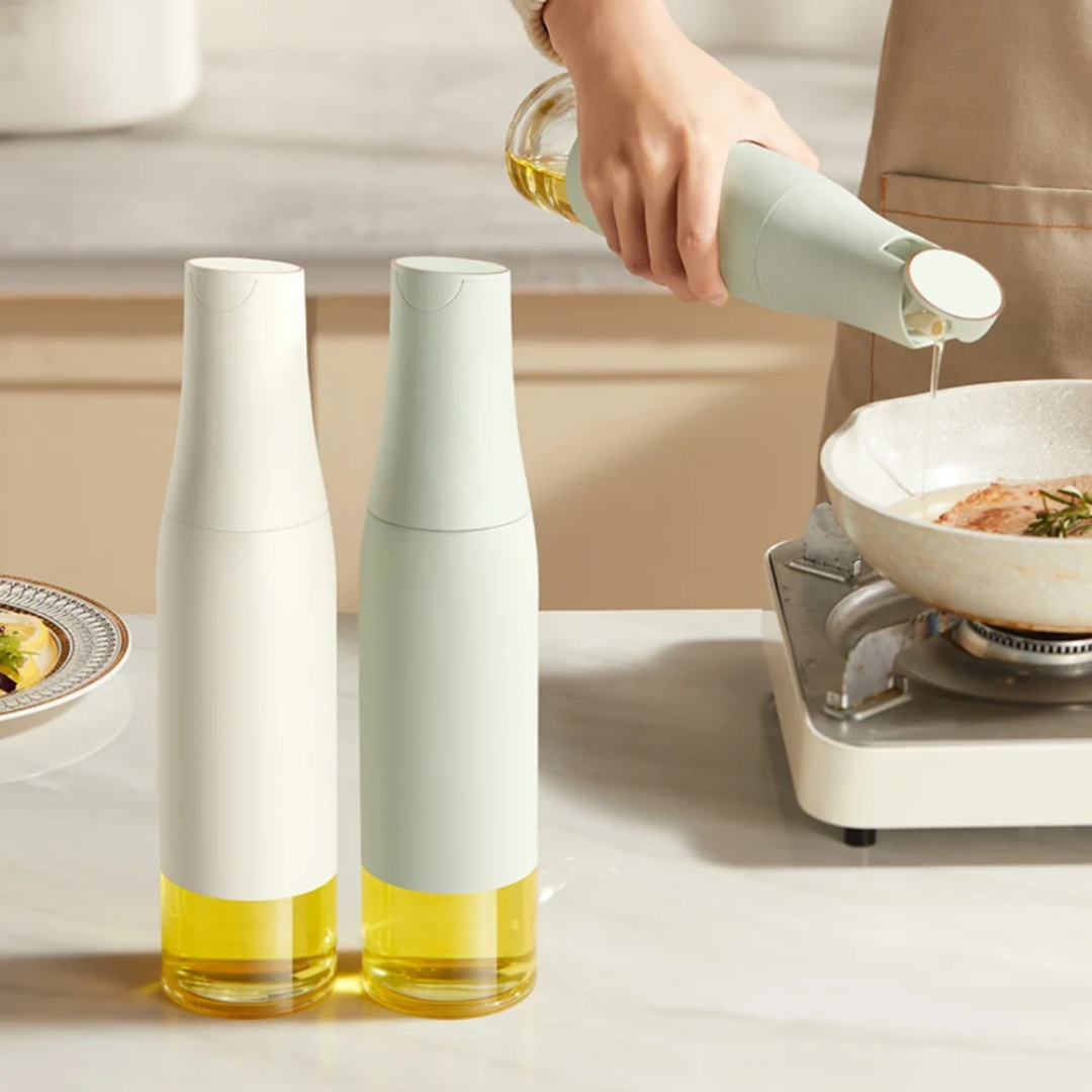 Glass Oil Dispenser Bottle