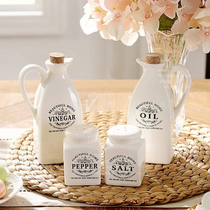 4-in-1 Cruet Jar Set