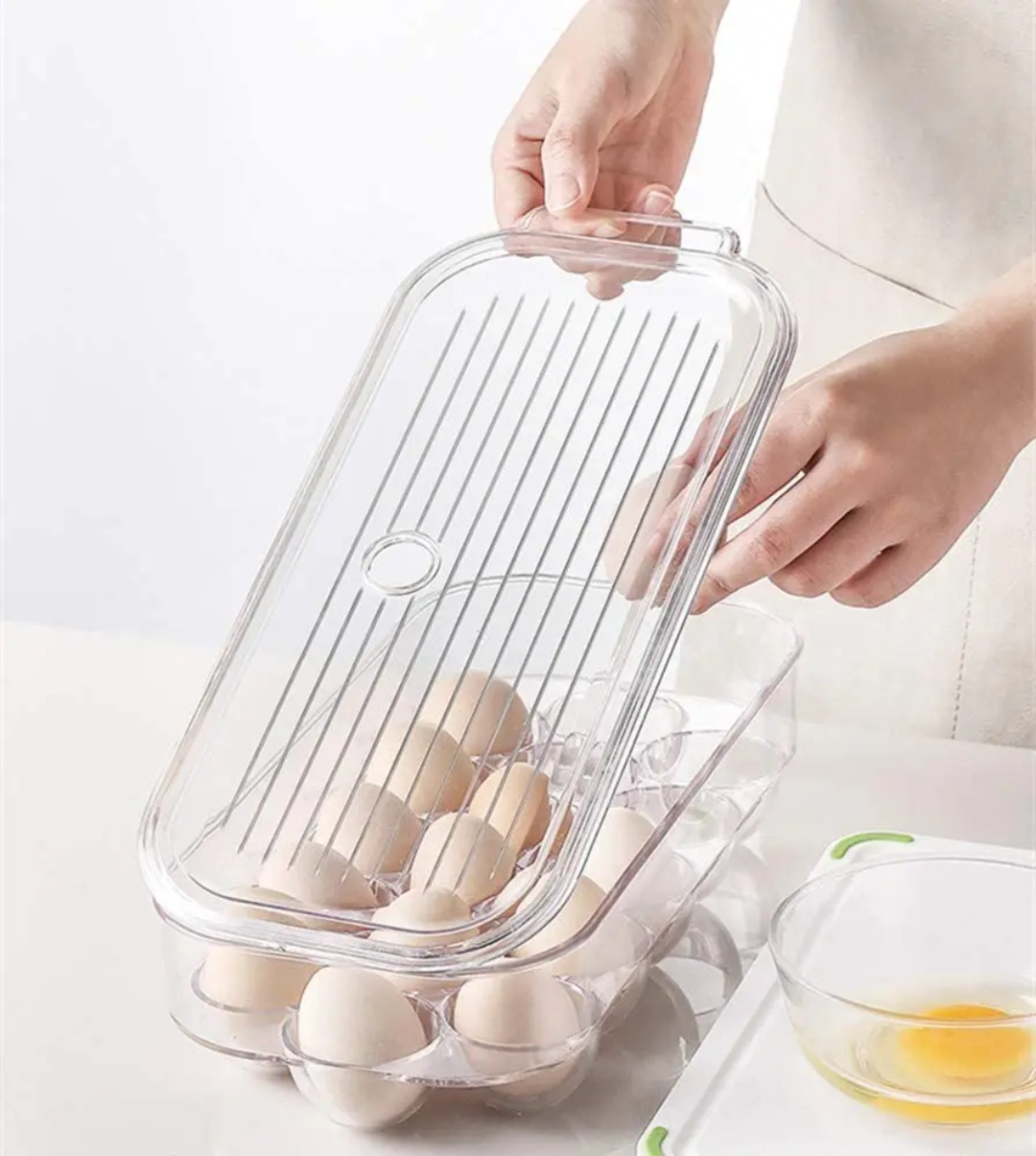 6-Grid Egg Holder With Handle