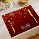 6pcs Christmas Themed Table Placemats / Table Mats