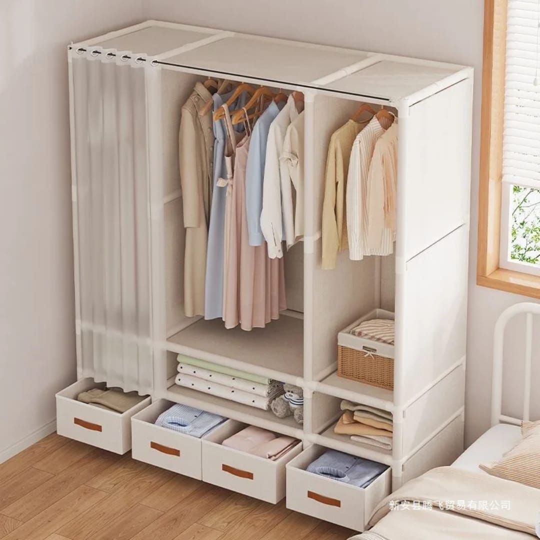 Heavy Duty Metallic Wardrobe