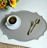 Nordic Leather Anti-slip Table Mats